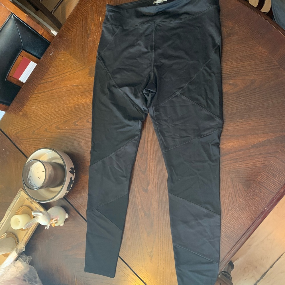 Forever 21 Shark bite Mesh Leggings